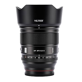 VILTROX AF 27mm F1.2 Xマウント　フジフイルム用 Viltrox AF 27mm F1.2 Pro APS-C Lens for Fujifilm X-Mount